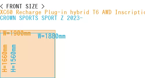 #XC60 Recharge Plug-in hybrid T6 AWD Inscription 2022- + CROWN SPORTS SPORT Z 2023-